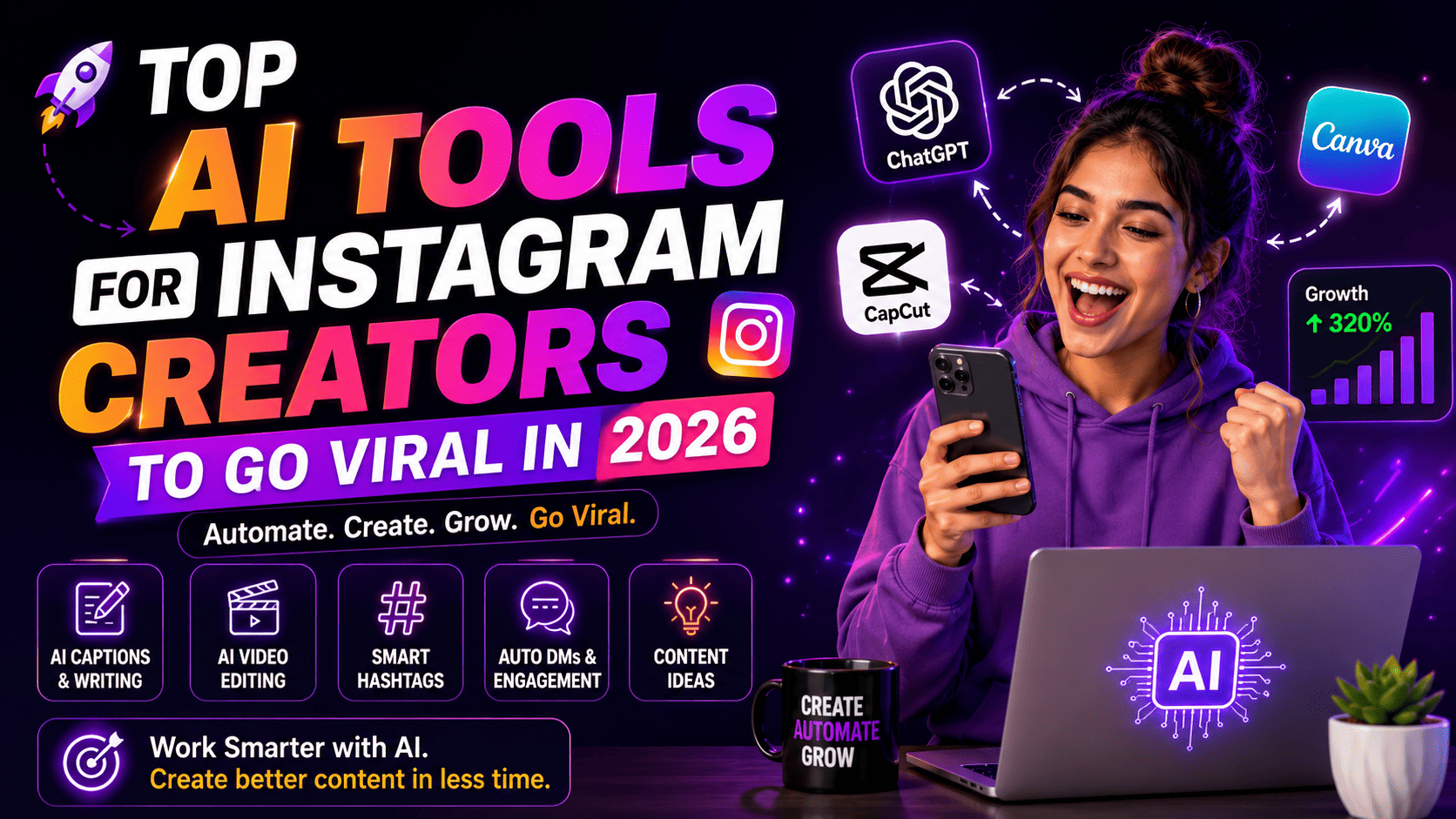 Best AI Tools for Instagram Creators to go viral in 2026